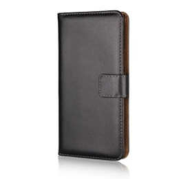 Θήκη με πτερύγιο για Sony Xperia XZ1, Leather Flexi Book, μαύρη