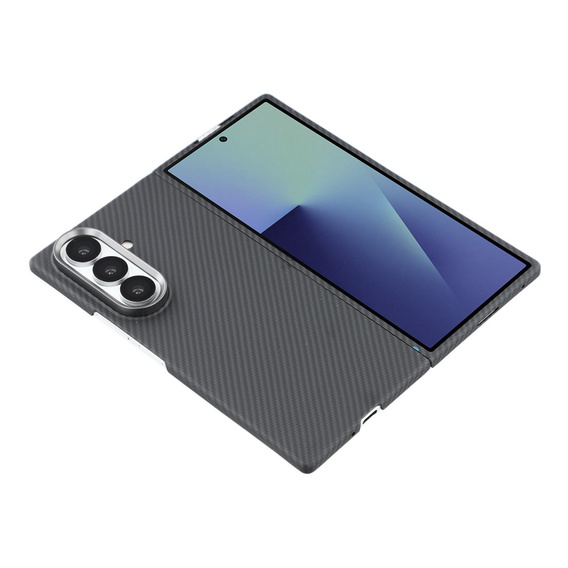 Θήκη από ίνες αραμιδίου για Samsung Galaxy Z Fold7, για MagSafe, μαύρο