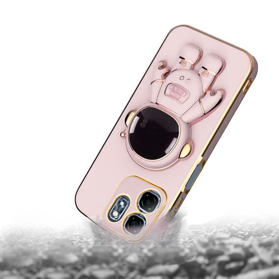 Θήκη για Infinix Hot 50i 4G, Astronaut, ροζ