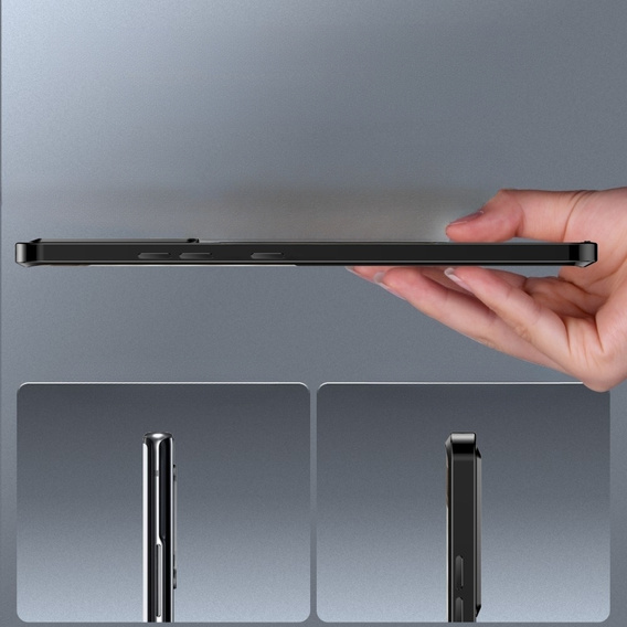 θήκη προστασίας κάμερας για το Samsung Galaxy Note 10+ Plus, CamShield MagSafe, διαφανής / μαύρη
