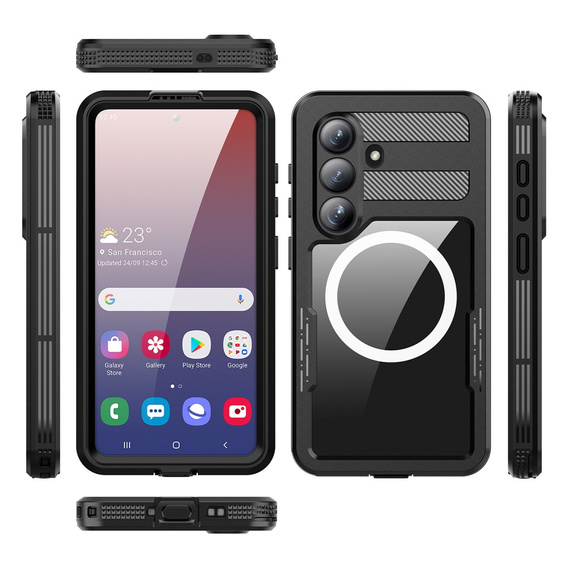 Αδιάβροχη θήκη REDPEPPER για Samsung Galaxy S26, μαύρη