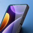 Θήκη για Xiaomi Redmi Note 13 Pro 4G / Xiaomi Redmi Note 14S / Xiaomi Poco M6 Pro 4G, Fusion Hybrid, με προστασία κάμερας, διαφανής / μαύρη