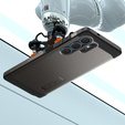θήκη Spigen για Samsung Galaxy S25 Ultra, Tough Armor Mag Mag MagSafe, γκρι + μετριασμένο γυαλί 9H