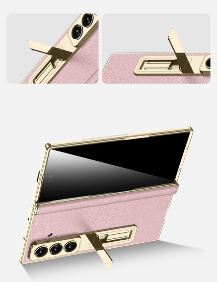 Θήκη GKK με γυαλί και βάση στήριξης για Samsung Galaxy Z Fold7 5G