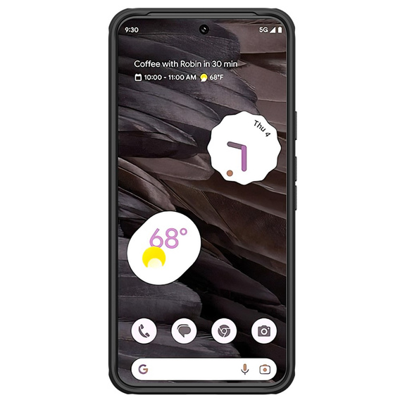 NILLKIN θήκη για Google Pixel 8, θήκη Super Frosted Shield, μαύρη