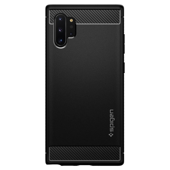 Θήκη Spigen για Samsung Galaxy Note 10+ Plus, Rugged Armor, μαύρο