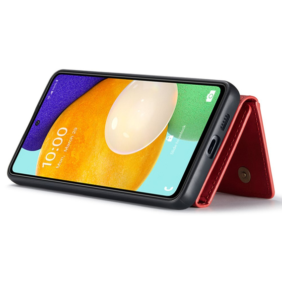 Θήκη για Samsung Galaxy A53 5G, DG.MING 2in1, κόκκινη