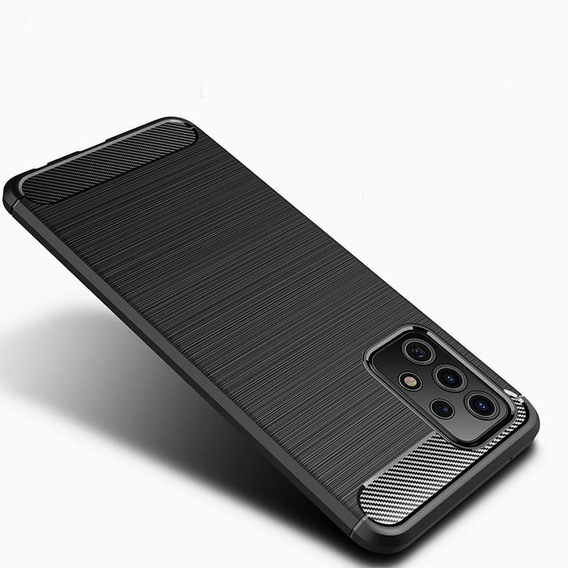 Θήκη για Samsung Galaxy A13 4G, Carbon, μαύρη