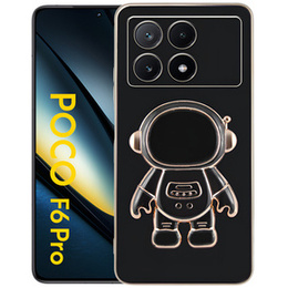 Θήκη για Xiaomi Poco F6 Pro, Astronaut, μαύρη