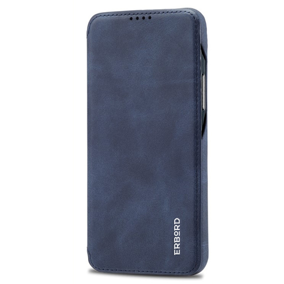 Θήκη με πτερύγιο για Samsung Galaxy S23 Plus, ERBORD Retro, μπλε