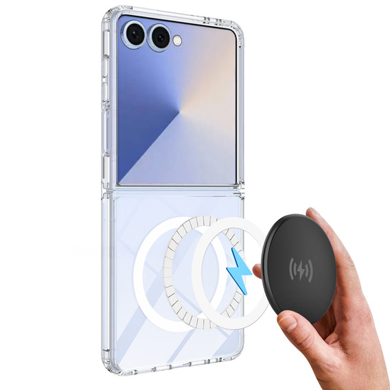 Διαφανής θήκη με MagSafe για Samsung Galaxy Z Flip7 5G