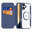 Dux Ducis Θήκη για iPhone 16 Plus, Skin X Pro, MagSafe, σκούρο μπλε