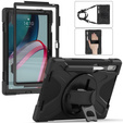 Θωρακισμένη θήκη για Lenovo Tab P11 Pro Gen 2 TB132FU TB132XU 11.2", προστατευτική 360 με χώρο για γραφίδα, μαύρη