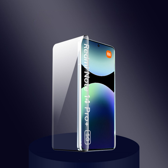 ENKAY Tempered Glass για Xiaomi Redmi Note 14 Pro+ 5G, μαύρη