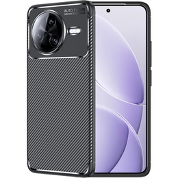 Θήκη για Xiaomi Poco F7 Pro, Carbon, μαύρη