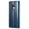 θήκη CASEME για Samsung Galaxy S9, Waxy Textured, μπλε