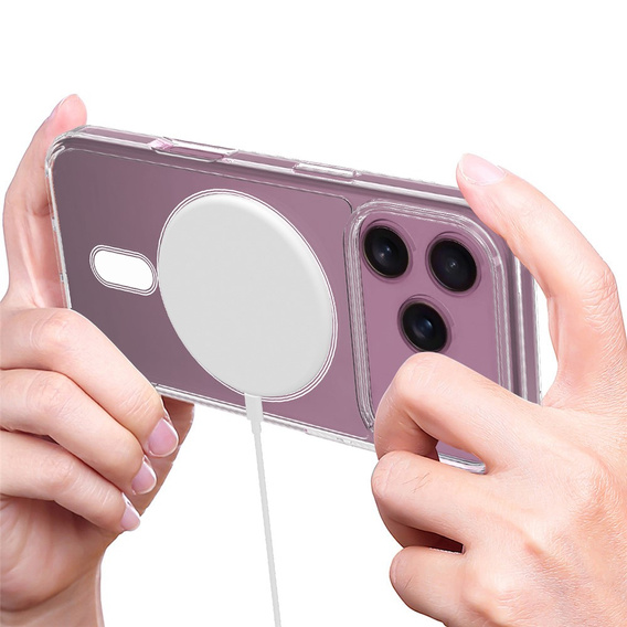 Μαγνητική θήκη TPU + Ακρυλικό για iPhone 17 Pro Max