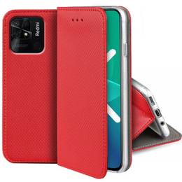 Θήκη με πτερύγιο για Xiaomi Redmi 10C, Wallet Smart Magnet, μπλε
