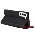 Δερμάτινη θήκη για Samsung Galaxy S22, ERBORD Grain Leather, μαύρη
