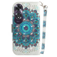 Θήκη με πτερύγιο για Oppo A60, Wallet, Mandala Flower