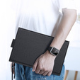 Θήκη + πληκτρολόγιο Samsung Galaxy Tab S9 Ultra, Dux Ducis TouchPad Leather Pen Slot, μαύρη