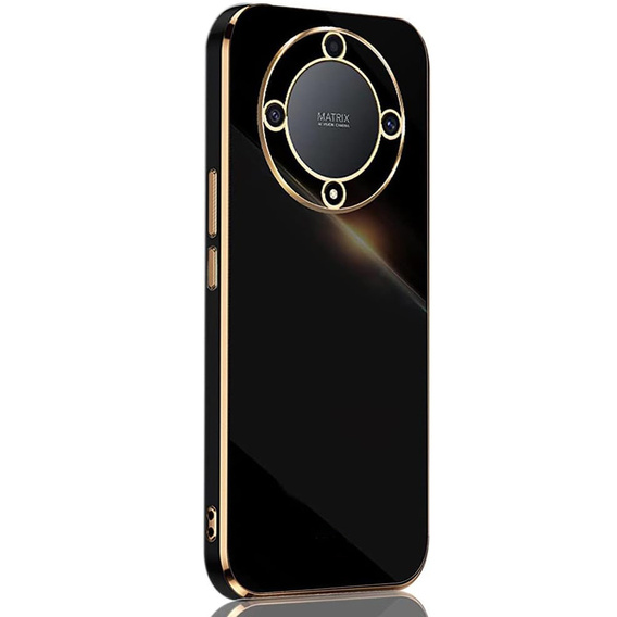 Θήκη για Honor Magic 5 Lite, Glamour CamShield, μαύρη