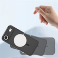 Θήκη MagForce για iPhone Air, για MagSafe, θωρακισμένη, μαύρο