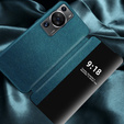 Η αναδιπλούμενη θήκη για το Huawei P60 Pro, Side View, μπλε