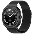 Λουράκι βραχιολιού Μιλάνο για Samsung Galaxy Watch Ultra 47mm (2025 / 2024), Μαύρο