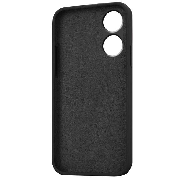 Θήκη για Oppo A78 5G, Silicone Lite, μαύρη
