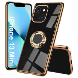 Θήκη για iPhone 13 mini, Electro Ring, μαύρη