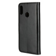 Θήκη με πτερύγιο για Huawei P20 Lite, Split Leather Wallet, μαύρη