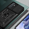Θήκη για Samsung Galaxy M35, CamShield Slide, μαύρη