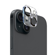 2x ERBORD μετριασμένο γυαλί για την κάμερα για να iPhone 15 / 15 Plus