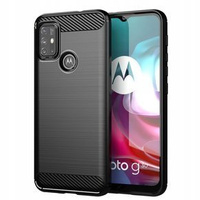 Θήκη για Motorola Moto G10/G30, Carbon, μαύρη