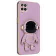 Θήκη για Samsung Galaxy A12 / M12 / A12 2021, Astronaut, μωβ