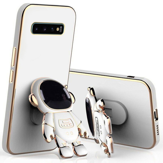 Θήκη για Samsung Galaxy S10, Astronaut, λευκή