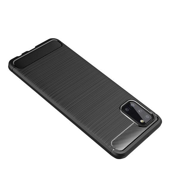 Θήκη για Samsung Galaxy A31, Carbon, μαύρη