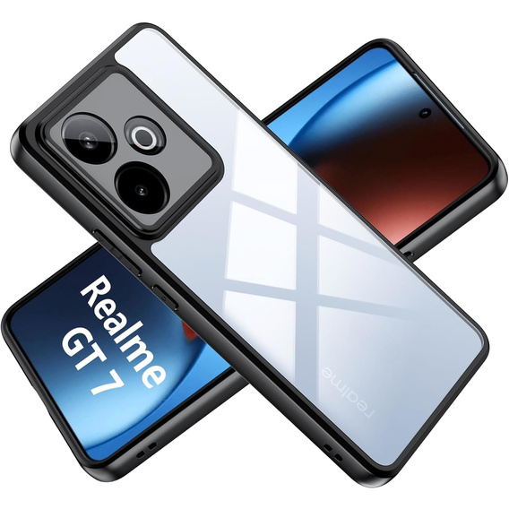 Θήκη για Realme GT 7 / 7T, Fusion Hybrid, διαφανής