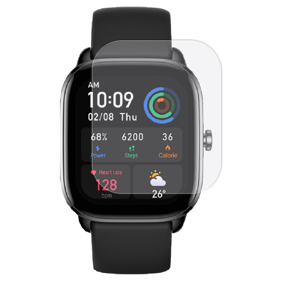 3x Φύλλο υδρογέλης ERBORD για Amazfit GTS 4 Mini
