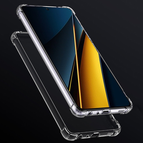 Θήκη για Xiaomi Poco X6 Pro 5G, Dropproof, διαφανής