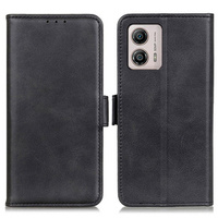 Θήκη με πτερύγιο για Motorola Moto G53 5G / G13 / G23, Wallet, μαύρη