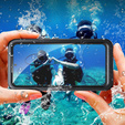 Αδιάβροχη θήκη IP68 για το Samsung Galaxy A54 5G, μαύρη