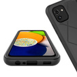 Θήκη για Samsung Galaxy A03, Shockproof, με μεμβράνη, μαύρη
