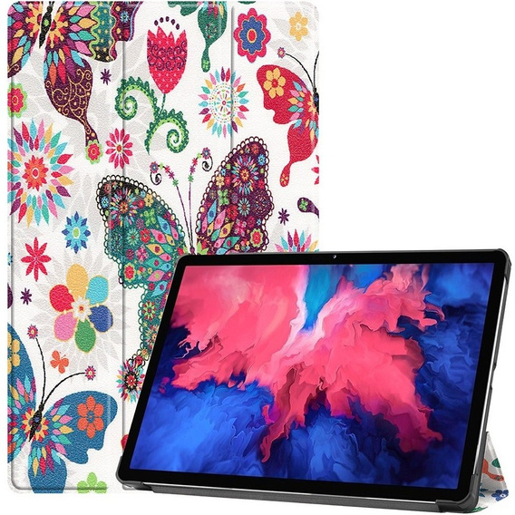 Θήκη για Lenovo Tab P11 TB-J606F, Smartcase, Butterfly