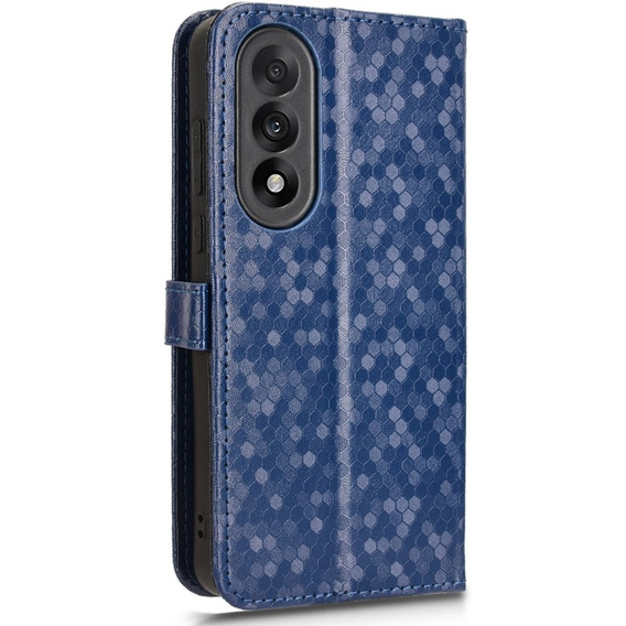 θήκη πτερύγιο για OnePlus Nord 5, Wallet Rhombus, μπλε