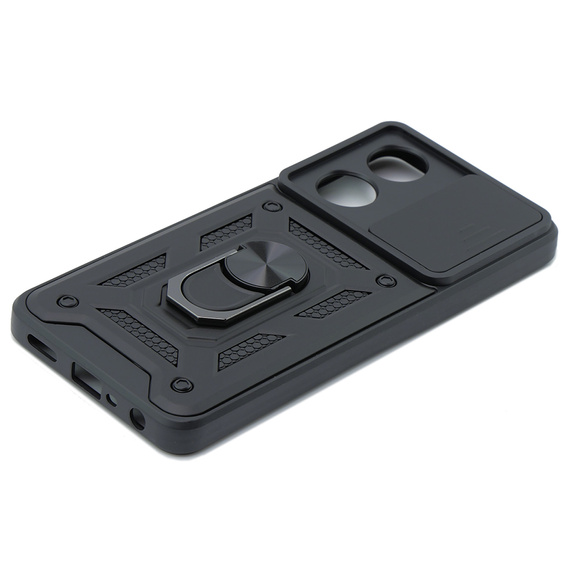 Θήκη για Oppo A58 4G, CamShield Slide, μαύρο