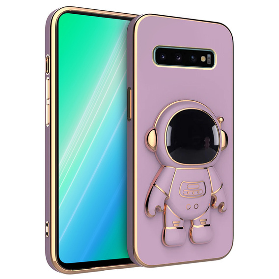 Θήκη για Samsung Galaxy S10 Plus, Astronaut, μωβ