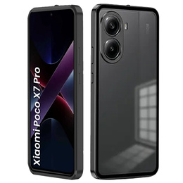 Θήκη για Xiaomi Poco X7 Pro 5G, Frame Case, μαύρη