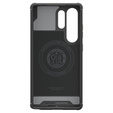 θήκη Spigen για Samsung Galaxy S25 Ultra, Core Armor MagSafe, μαύρη + μετριασμένο γυαλί 9H